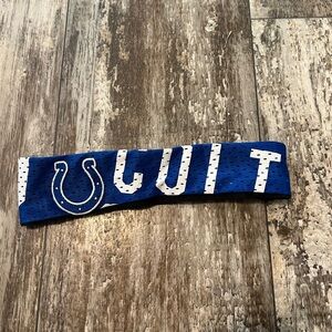 Blue Indianapolis Colts Head blue head band